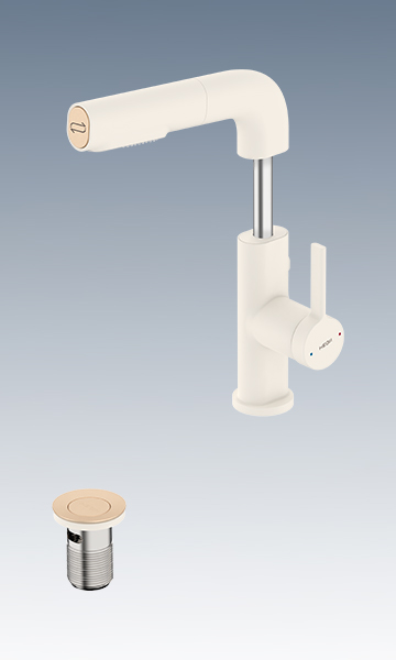 HMF158-115B-WM 向日葵视频色版下载抽拉面盆龙头
